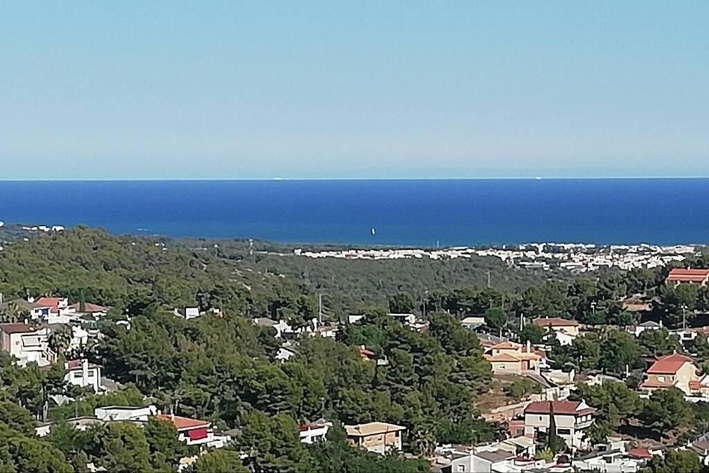 库尼特Mas Del Vent- Barbacoa, Jardin, Piscina Privada Y Vistas A Mar别墅 外观 照片